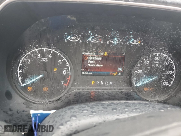 2021 Ford F-150 XL with VIN 1FTEW1EP2MFA19832, listed as a Copart auction lot 57981895 with 66,766 mi miles and Salvage title. Bid and sale history available at DreamBid. Image 9.