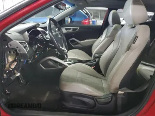 2013 Hyundai Veloster w/Black Int with VIN KMHTC6AD1DU130078, listed as a Copart auction lot 64763895 with 198,833 mi miles and Clean title. Bid and sale history available at DreamBid. Image 7.