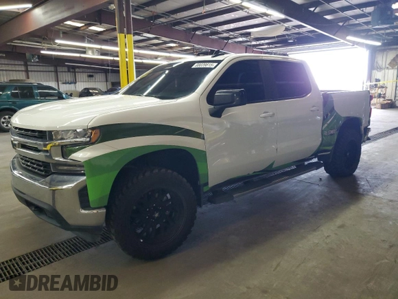 2022 Chevrolet Silverado 1500 LT with VIN 1GCUYDED8NZ167335, listed as a Copart auction lot 88039815 with 117,047 mi miles and Non Repairable. Bid and sale history available at DreamBid. Image 1.