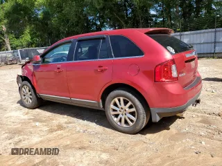 2011 Ford Edge Limited with VIN 2FMDK3KC2BBA01216, listed as a Copart auction lot 60713355 with 185,162 mi miles and Salvage title. Bid and sale history available at DreamBid. Image 2.