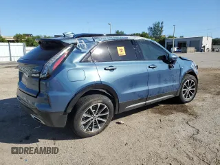 2024 Cadillac XT4 FWD Sport with VIN 1GYFZER40RF230208, listed as a Copart auction lot 80385984 with Not provided miles and Non repairable. Bid and sale history available at DreamBid. Image 3.