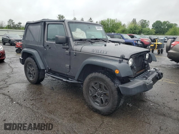 2017 Jeep Wrangler Sport z VIN 1C4AJWAG0HL644978, wystawiony jako Copart lot #56485985 z przebiegiem 104 151 mil mil oraz Szkoda całkowita • Salvage title. Historia ofert i sprzedaży dostępna na DreamBid. Obrazek 4.