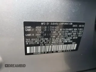 2025 Subaru Outback with VIN 4S4BTAAC5S3114149, listed as a Copart auction lot 78616074 with 2,409 mi miles and Salvage Title. Bid and sale history available at carsss.com. Image 14.