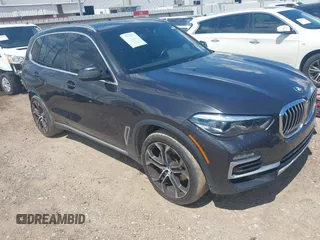 2021 BMW X5 sDrive40i with VIN 5UXCR4C02M9G70982, listed as a IAAI auction lot 42207152 with 58,466 mi miles and . Bid and sale history available at DreamBid. Image 1.