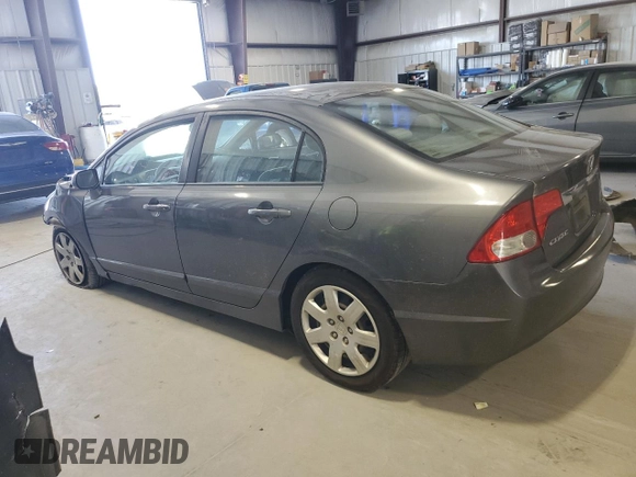 2011 Honda Civic LX with VIN 19XFA1F54BE007608, listed as a Copart auction lot 53515145 with 48,194 mi miles and Salvage Title. Bid and sale history available at DreamBid. Image 2.