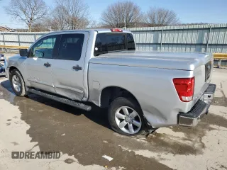 2010 Nissan Titan SE with VIN 1N6BA0ED4AN317007, listed as a Copart auction lot 42290495 with 130,724 mi miles and Salvage Title. Bid and sale history available at carsss.com. Image 2.