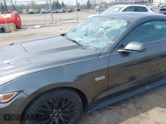 2017 Ford Mustang GT with VIN 1FA6P8CFXH5271477, listed as a IAAI auction lot 42005940 with 39,261 mi miles and . Bid and sale history available at carsss.com. Image 18.