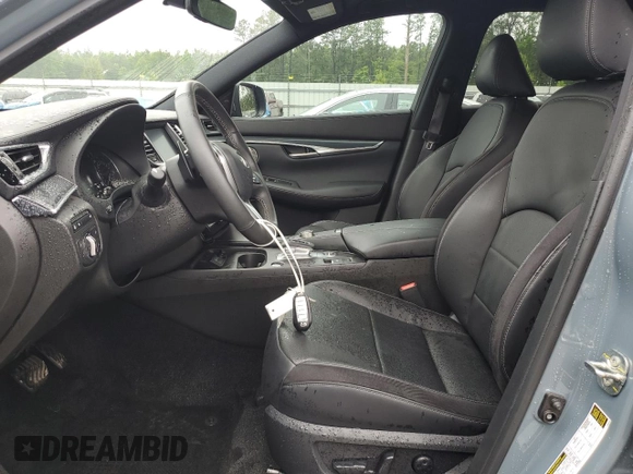 2024 Infiniti QX50 Sport with VIN 3PCAJ5FA0RF102170, listed as a Copart auction lot 58338065 with 10,871 mi miles and Salvage title. Bid and sale history available at DreamBid. Image 7.