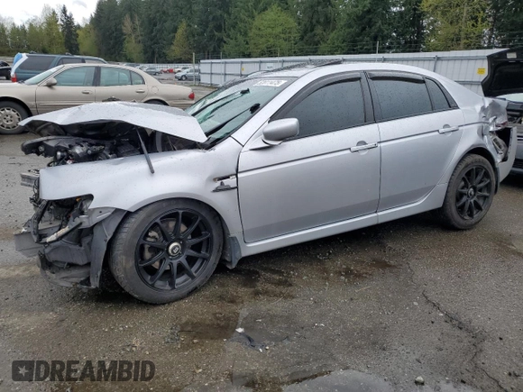2004 Acura TL with VIN 19UUA66264A018045, listed as a Copart auction lot 52811475 with 0 mi miles and Salvage Title. Bid and sale history available at carsss.com. Image 1.