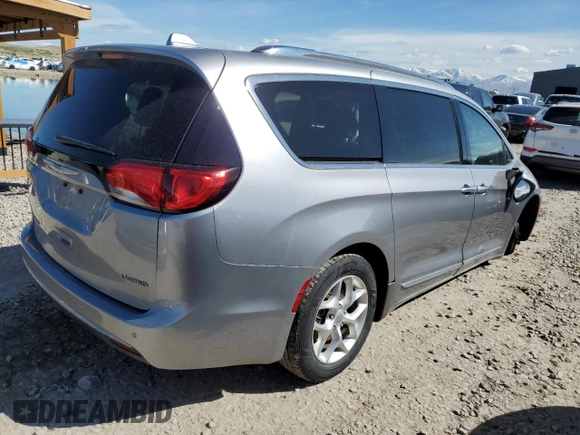 2020 Chrysler Pacifica Limited z VIN 2C4RC1GG5LR143740, wystawiony jako Copart lot #50421015 z przebiegiem 97 006 mil mil oraz Szkoda całkowita • Salvage title. Historia ofert i sprzedaży dostępna na DreamBid. Obrazek 3.