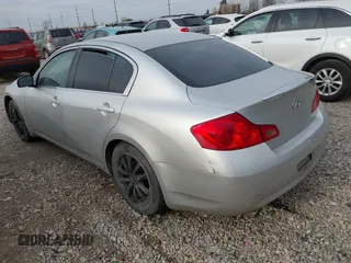 2007 Infiniti G35 Sedan G35x with VIN JNKBV61F37M801054, listed as a IAAI auction lot 41834698 with 192,953 mi miles. Bid and sale history available at carsss.com. Image 3.