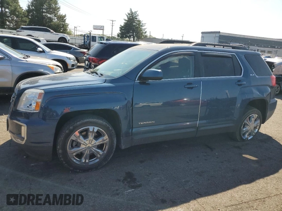 2017 GMC Terrain SLE with VIN 2GKFLTEK3H6208877, listed as a Copart auction lot 71092574 with 97,399 mi miles and Salvage Title. Bid and sale history available at carsss.com. Image 1.