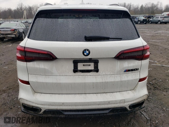 2020 BMW X5 M50i with VIN 5UXJU4C03L9C29527, listed as a Copart auction lot 48200484 with 83,721 mi miles. Bid and sale history available at carsss.com. Image 6.