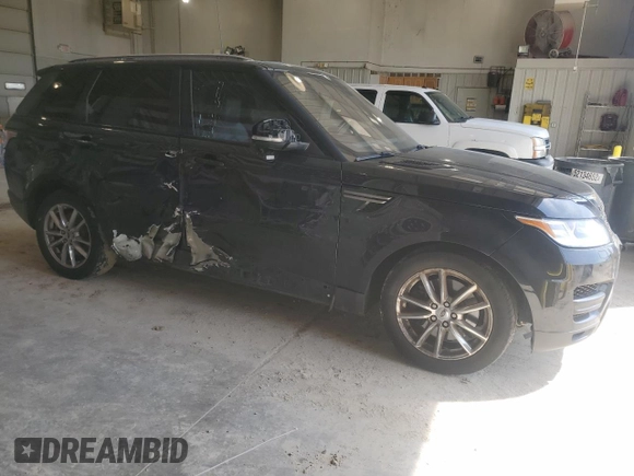 2017 Land Rover Range Rover Sport SE with VIN SALWG2FK2HA667984, listed as a Copart auction lot 53991285 with 107,205 mi miles and Salvage Title. Bid and sale history available at DreamBid. Image 4.