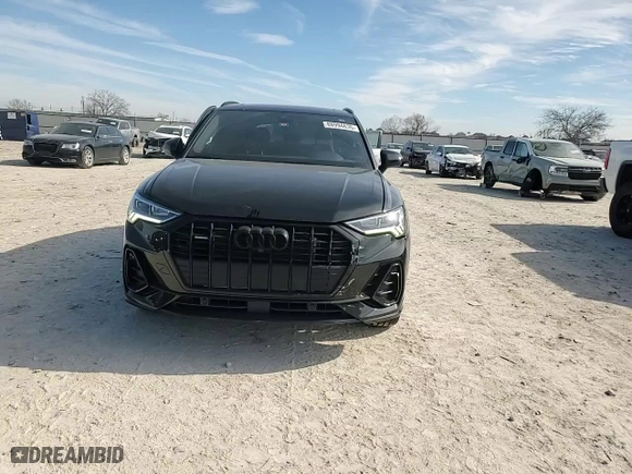 2023 Audi Q3 S line Premium Plus with VIN WA1EEDF30P1035569, listed as a Copart auction lot 88994635 with 17,625 mi miles and Salvage Title. Bid and sale history available at carsss.com. Image 11.