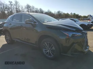 2024 Lexus NX 350h with VIN 2T2AKCEZ4RC022704, listed as a Copart auction lot 49720315 with 15,402 mi miles and Salvage title. Bid and sale history available at DreamBid. Image 4.