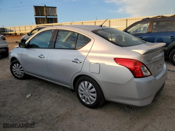 2019 Nissan Versa Sedan S with VIN 3N1CN7AP2KL804411, listed as a Copart auction lot 82814724 with 83,966 mi miles and Salvage Title. Bid and sale history available at carsss.com. Image 2.