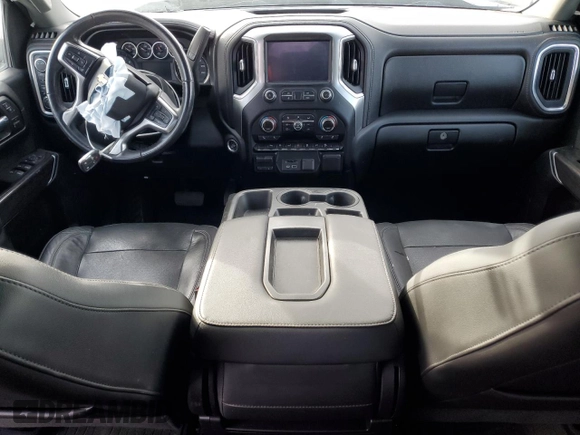 2020 Chevrolet Silverado 1500 LTZ with VIN 1GCUYGED0LZ271963, listed as a Copart auction lot 43504765 with Not Provided miles and Salvage Title. Bid and sale history available at DreamBid. Image 8.
