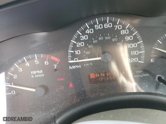2000 Chevrolet Malibu with VIN 1G1ND52J4Y6343442, listed as a Copart auction lot 62393214 with 104,399 mi miles and Salvage Title. Bid and sale history available at carsss.com. Image 9.