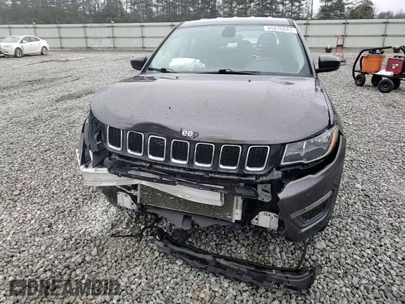 2020 Jeep Compass Sport z VIN 3C4NJCAB2LT219957, wystawiony jako Copart lot #45870845 z przebiegiem 25 855 mil mil oraz Szkoda całkowita • Salvage title. Historia ofert i sprzedaży dostępna na DreamBid. Obrazek 13.