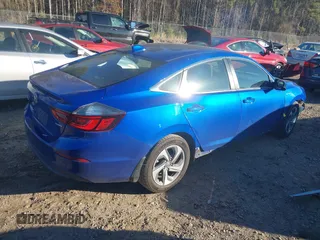 2019 Honda Insight EX with VIN 19XZE4F59KE007669, listed as a IAAI auction lot 41320580 with 163,200 mi miles and . Bid and sale history available at carsss.com. Image 4.