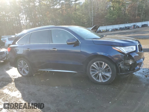 2018 Acura MDX w/Technology Pkg with VIN 5J8YD4H55JL018364, listed as a Copart auction lot 78693344 with 81,611 mi miles and Salvage Title. Bid and sale history available at carsss.com. Image 4.