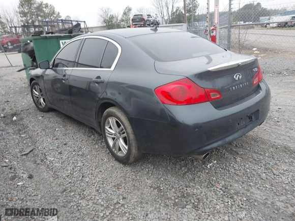 2012 Infiniti G37 Sedan x with VIN JN1CV6AR9CM977748, listed as a IAAI auction lot 41785300 with 153,564 mi miles. Bid and sale history available at carsss.com. Image 3.