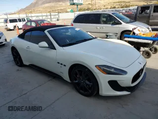 2012 Maserati GranTurismo Convertible Sport with VIN ZAM45MMA4C0063616, listed as a Copart auction lot 78658944 with 30,112 mi miles and Salvage Title. Bid and sale history available at carsss.com. Image 4.