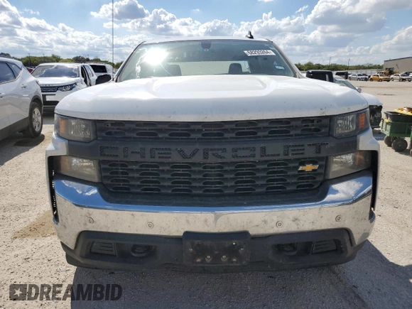 2020 Chevrolet Silverado 1500 Work Truck with VIN 1GCRWAEF9LZ216485, listed as a Copart auction lot 68293264 with 158,031 mi miles and Salvage Title. Bid and sale history available at DreamBid. Image 5.