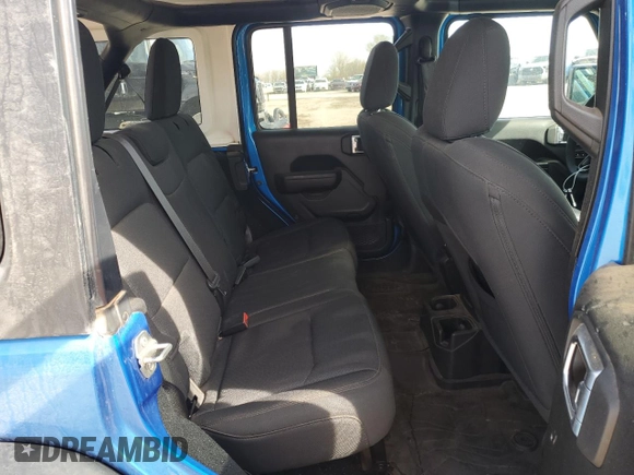 2023 Jeep Wrangler Sport S with VIN 1C4HJXDN3PW503284, listed as a Copart auction lot 51539255 with 31,856 mi miles and Salvage title. Bid and sale history available at DreamBid. Image 11.