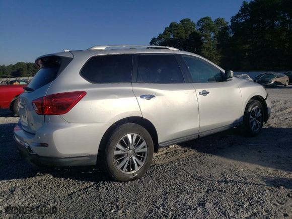 2019 Nissan Pathfinder SL with VIN 5N1DR2MN4KC606486, listed as a Copart auction lot 74497744 with 120,071 mi miles and Clean Title. Bid and sale history available at carsss.com. Image 3.