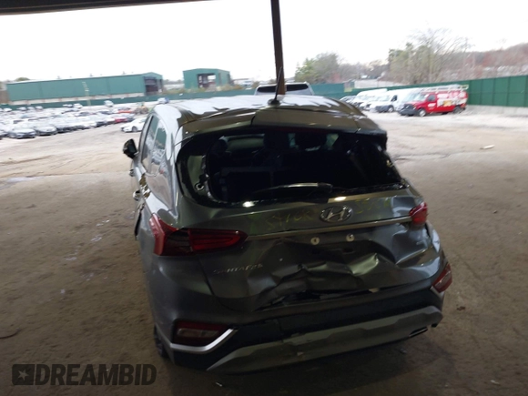 2019 Hyundai Santa Fe SE with VIN 5NMS2CAD7KH094144, listed as a IAAI auction lot 41984633 with 46,307 mi miles and . Bid and sale history available at DreamBid. Image 15.