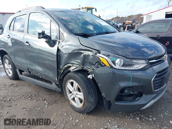 2017 Chevrolet Trax LT with VIN KL7CJPSB4HB167833, listed as a IAAI auction lot 41673007 with 81,333 mi miles. Bid and sale history available at carsss.com. Image 6.