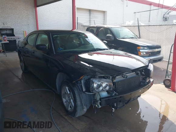 2007 Dodge Charger with VIN 2B3KA43R17H782341, listed as a IAAI auction lot 41393483 with 174,182 mi miles and . Bid and sale history available at carsss.com. Image 1.