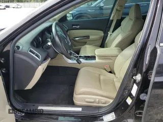 2015 Acura TLX V6 Advance with VIN 19UUB2F7XFA015315, listed as a Copart auction lot 58861154 with 88,858 mi miles and Salvage Title. Bid and sale history available at carsss.com. Image 7.