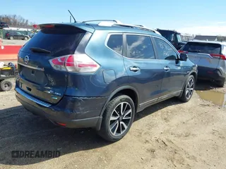 2014 Nissan Rogue S with VIN 5N1AT2MV2EC863123, listed as a IAAI auction lot 41823162 with 158,551 mi miles. Bid and sale history available at carsss.com. Image 4.