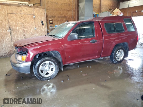 2009 GMC Canyon Work Truck with VIN 1GTCS149098128985, listed as a Copart auction lot 60897045 with 123,843 mi miles and Salvage title. Bid and sale history available at DreamBid. Image 1.
