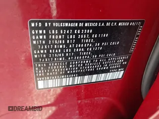 2018 Volkswagen Tiguan SEL z VIN 3VV3B7AX3JM054842, wystawiony jako IAAI lot #42240503 z przebiegiem 47 300 mil mil oraz . Historia ofert i sprzedaży dostępna na DreamBid. Obrazek 9.
