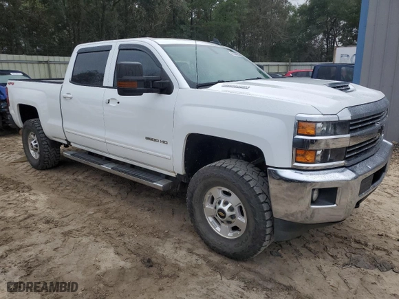 2018 Chevrolet Silverado 2500HD LT with VIN 1GC1KVEY3JF230799, listed as a Copart auction lot 81048884 with 0 mi miles and Salvage Title. Bid and sale history available at carsss.com. Image 4.
