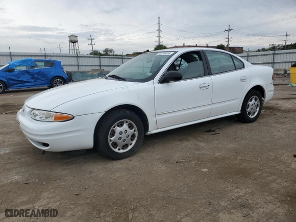 2001 Oldsmobile Alero GX with VIN 1G3NK52T11C114772, listed as a Copart auction lot 72710014 with NaN miles and Salvage Title. Bid and sale history available at carsss.com. Image 1.