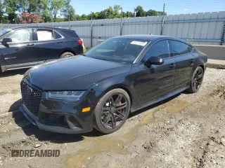 2017 Audi RS 7 Prestige z VIN WUAWAAFC6HN902717, wystawiony jako Copart lot #61811494 z przebiegiem 103 547 mil mil oraz Szkody całkowita. Historia ofert i sprzedaży dostępna na DreamBid. Obrazek 1.