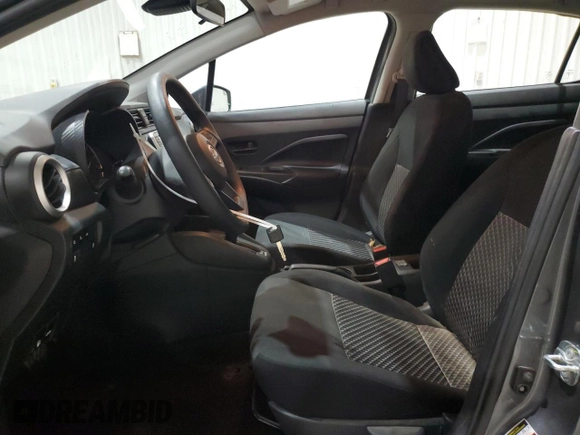 2024 Nissan Versa S with VIN 3N1CN8DV1RL920144, listed as a Copart auction lot 50057465 with 16,271 mi miles and Non Repairable. Bid and sale history available at DreamBid. Image 7.