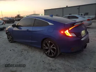 2017 Honda Civic Si with VIN 2HGFC3A55HH754856, listed as a Copart auction lot 46654685 with 149,588 mi miles and Salvage Title. Bid and sale history available at DreamBid. Image 2.