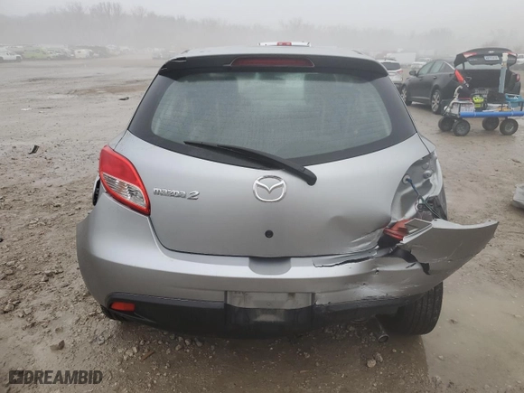 2013 Mazda Mazda2 Touring with VIN JM1DE1LY8D0159364, listed as a Copart auction lot 86627704 with NaN miles and Salvage Title. Bid and sale history available at carsss.com. Image 6.