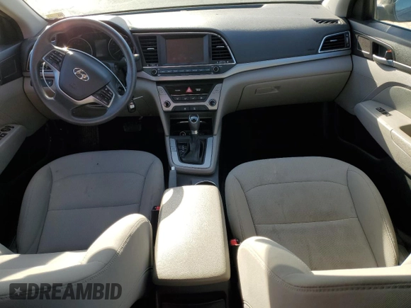 2018 Hyundai Elantra SEL with VIN 5NPD84LF6JH358550, listed as a Copart auction lot 82788224 with 122,070 mi miles and Salvage Title. Bid and sale history available at carsss.com. Image 8.
