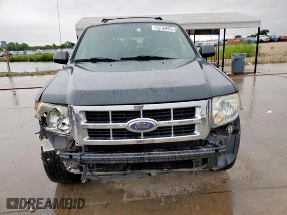 2008 Ford Escape Limited with VIN 1FMCU94108KA93140, listed as a Copart auction lot 55743605 with 185,373 mi miles and Clean title. Bid and sale history available at DreamBid. Image 5.