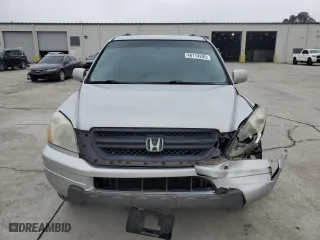 2004 Honda Pilot EX with VIN 2HKYF18584H540096, listed as a Copart auction lot 46114295 with 278,775 mi miles and Salvage Title. Bid and sale history available at carsss.com. Image 5.