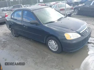 2003 Honda Civic LX z VIN 2HGES16563H572054, wystawiony jako IAAI lot #42428348 z przebiegiem 290 533 mil mil oraz . Historia ofert i sprzedaży dostępna na DreamBid. Obrazek 1.
