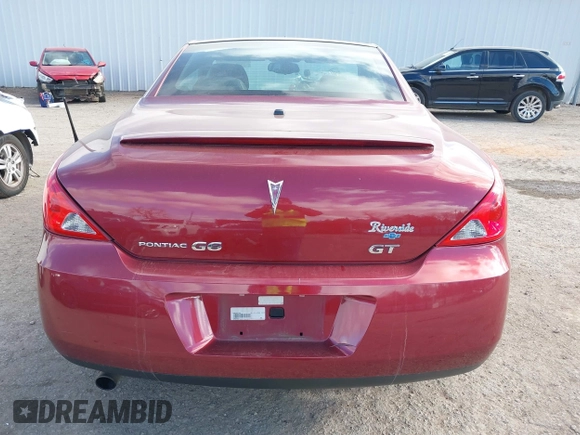 2008 Pontiac G6 GT with VIN 1G2ZH36N384273317, listed as a IAAI auction lot 41226033 with 134,321 mi miles. Bid and sale history available at carsss.com. Image 16.