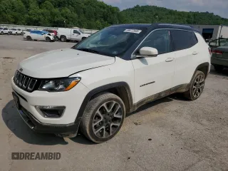 2018 Jeep Compass Limited z VIN 3C4NJDCB2JT136464, wystawiony jako Copart lot #59672565 z przebiegiem 85 623 mil mil oraz Szkoda całkowita • Salvage title. Historia ofert i sprzedaży dostępna na DreamBid. Obrazek 1.